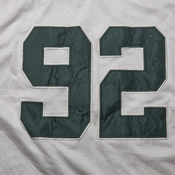 Mitchell & Ness Throwbacks Sewn Stitched Reggie White #92 White Jersey size 58 - Picture 3 of 11